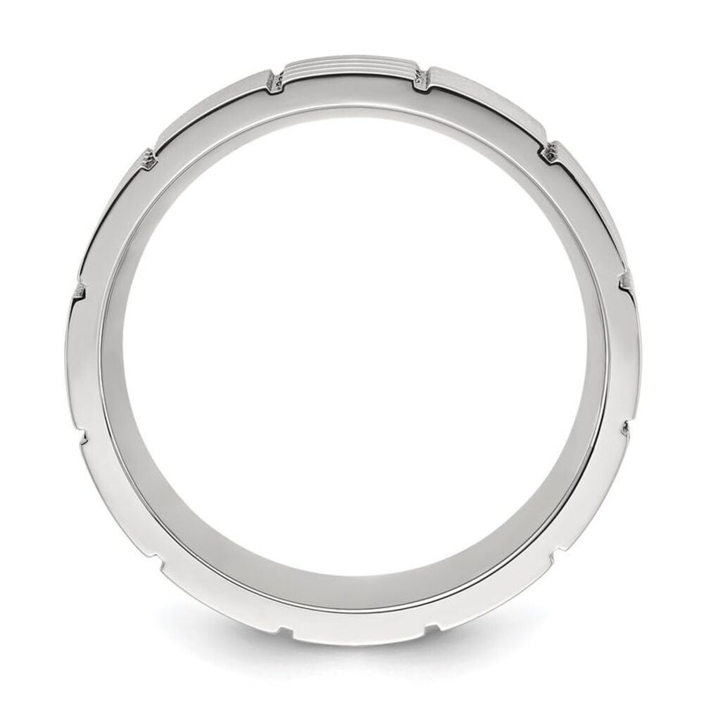 Kazi Luxury Chisel Titanium Brushed And Polished … - image 8